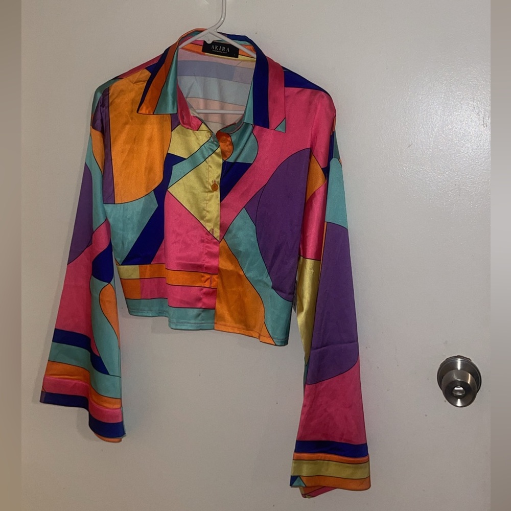 New Akira crop blouse